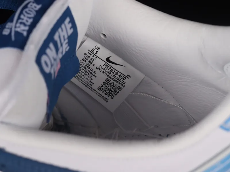 All Categories Nk SB Dunk Series Nk SB Dunk Low Low-top sneakers Pure original version Born x Raised x Nk SB Dunk American street style Joint model SB low-top sports and leisure sneakers FN7819-400